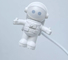 Tugas Berat Fleksibel Gooseneck Arm Spaceman Astronot LED Night Light Menyesuaikan