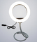 8 Inches Putih LED Light Gooseneck 112cm Untuk Youtube Video Ring Light